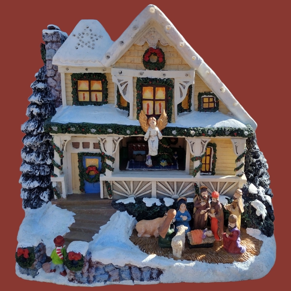 Thomas Kincade Hawthorne Village Christmas Royal Beauty Bright'